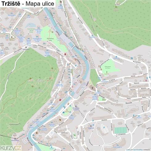 Tržiště - mapy | Kurzy.cz