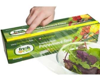 Potravinová fólie Fresh'n'Roll - krabička s funkční řezačkou - 45 cm / 300m
