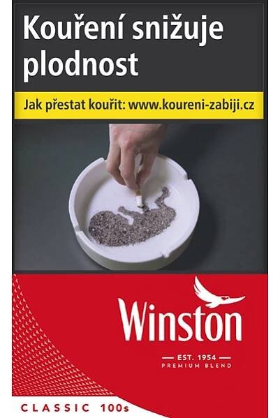 Cigarety Winston Classic RED 100 ́
