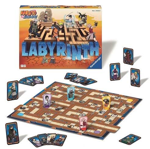 Desková hra Ravensburger 228805 Labyrint Naruto Typ Základ