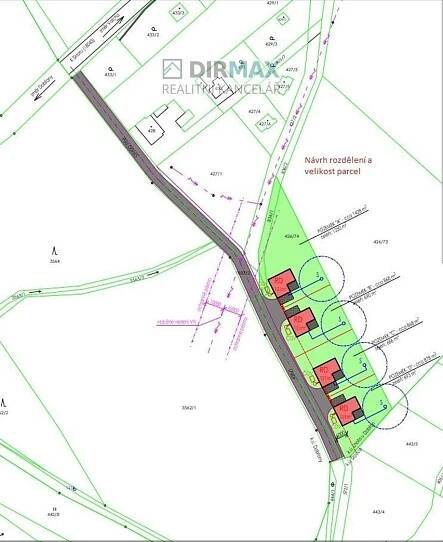 Prodej stavebního pozemku 913 m², Plzeň - Lhota