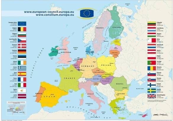 European Union Map