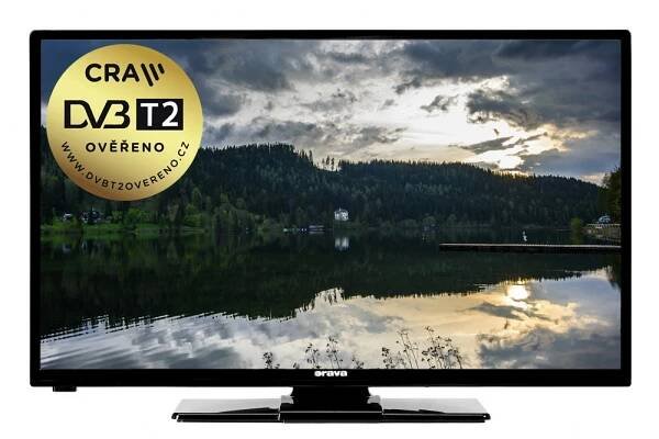 Televize ORAVA LT-841 A140B DVB-T2 S2 satelit 4590 Kč