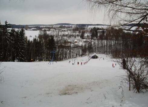 Lyžařský vlek Křešín u Lukavce