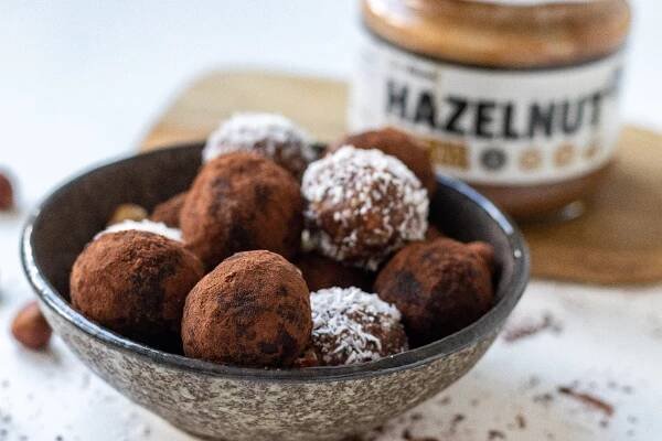 Fitness recept: Čokoládové truffles s oříšky obohacené o protein