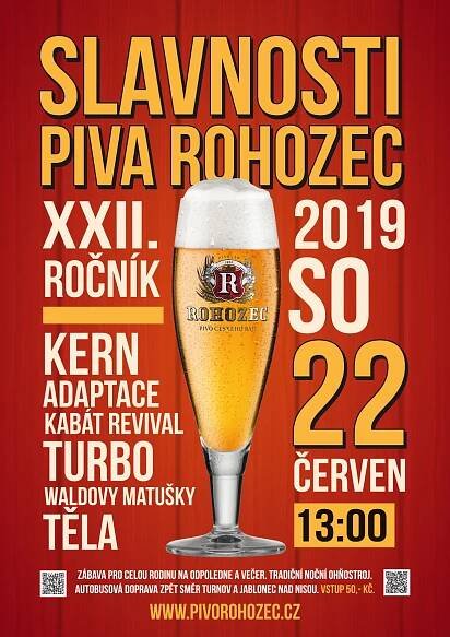 22. SLAVNOSTI PIVA ROHOZEC 2019