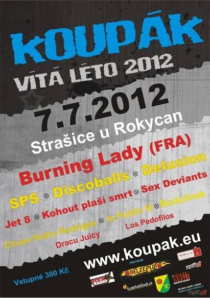Strašický festival Koupák vítá další léto ! - Punk.cz - o punku u nás i ve světě
