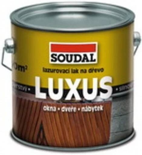 Soudal Lak lazurovací LUXUS ořech 2,5L