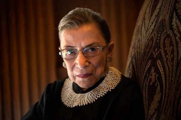Ruth Bader Ginsburg's Tombstone Revealed One Year After Her Death