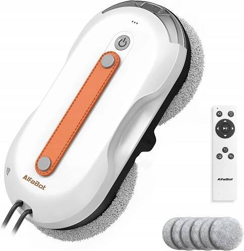 AlfaBot X7 Pro robot na mytí oken, oboustranný, funkce stříkání
