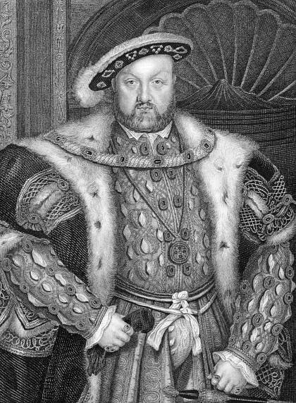 Król Henryk viii Anglii — Obraz stockowy