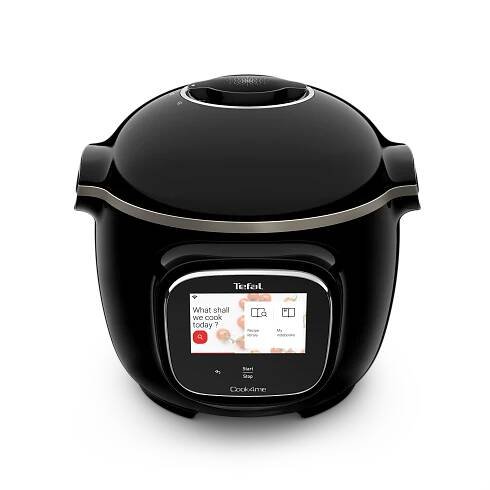 Inteligentní multifunkční hrnec Tefal Cook4me Touch WiFi CY912831 Černá 