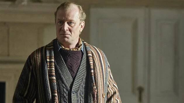 Martin Pechlát při natáčení filmu Poslední aristokratka