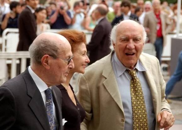 Michel Piccoli na festivalu v Cannes v roce 2001.