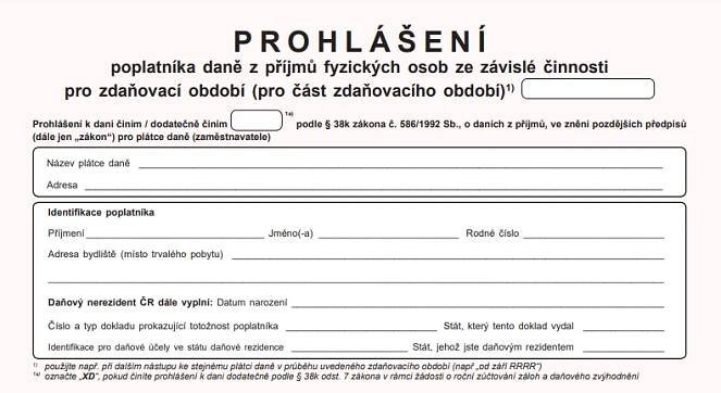 Prohlášení poplatníka: návod, jak vyplnit „růžový papír“ v roce 2025 (+ výše daňových slev)