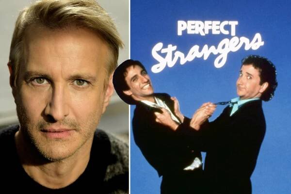 Bronson Pinchot (vidět na fotografii 2021, vlevo) líčil své osobní potíže při natáčení " Perfect Strangers."