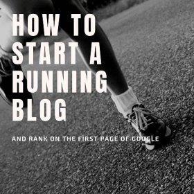 how to start a running Blog