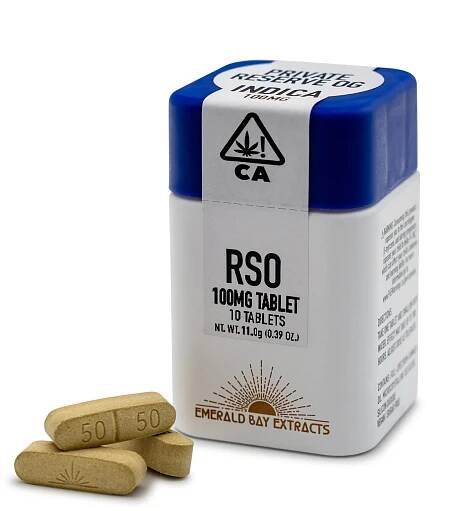 Pure Michigan RSO Tablets || Indica Strain