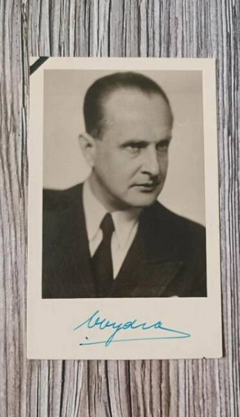 Václav VYDRA ml. - originální AUTOGRAM - Ostatní sběratelské předměty