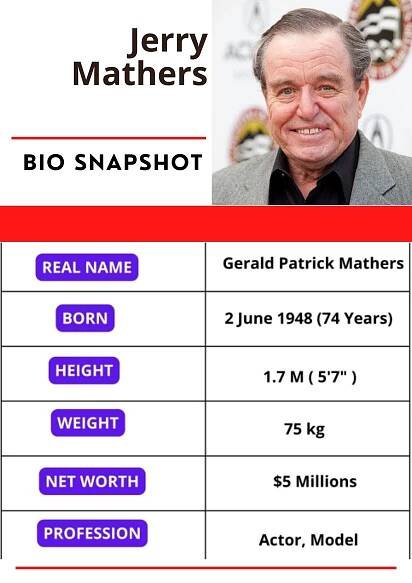 Jerry Mather BIO SNAPSHOT 2024