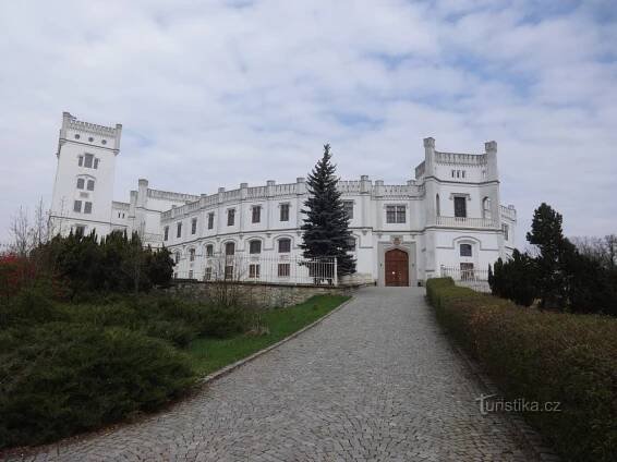 Zámek Nový Světlov ve městě Bojkovice