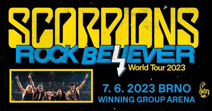 7.6.2023 Scorpions - Brno, Winning Group Arena | Rádio BEAT: První bigbít u nás