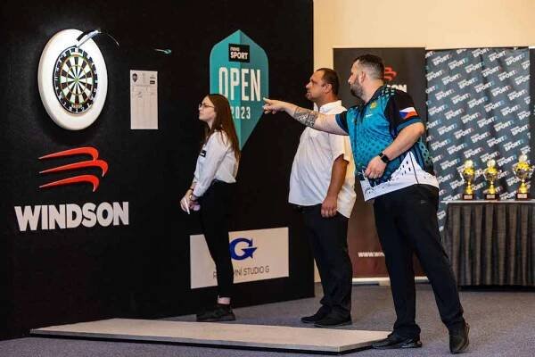 Windson Nova Sport Open poprvé v Českých Budějovicích, přijďte se podívat na prestižní šipkový turnaj