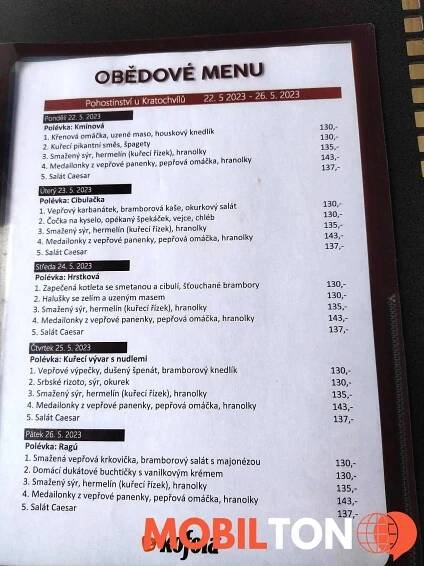 Pohostinství U Kratochvílů - Dobrotice - restaurace v dobrotice