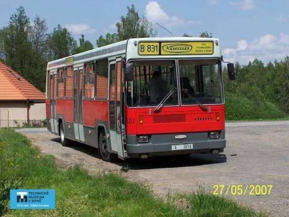 Karosa B831 – Expozicemhd.cz