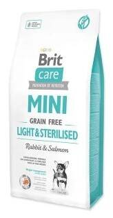 BRIT Care Mini Grain Free Light & Sterilised 7kg