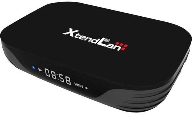 Multimediální centrum XtendLan Android TV box HK1T černý