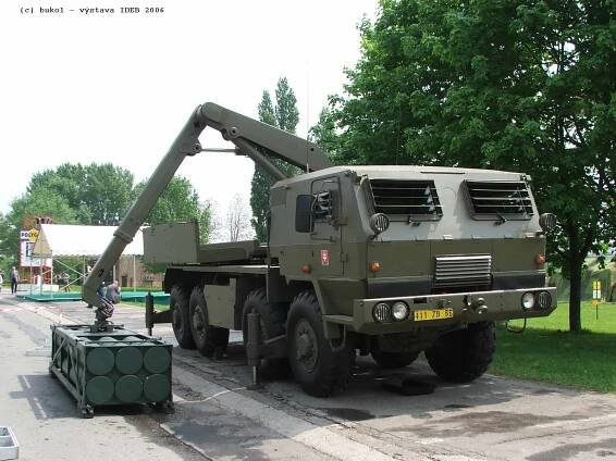 SVK/DEU - RM 70/85 Modular (122mm / 227mm raketomet) : Československo / ČR / SR (CZK/CZE/SVK)