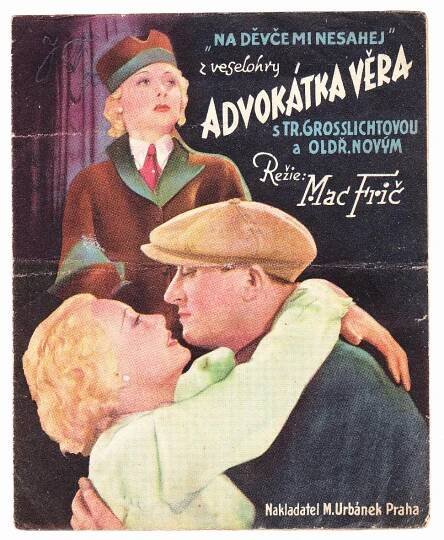 Oldřich Nový, Truda Grosslichtová - Advokátka Věra - Starožitnosti a umění