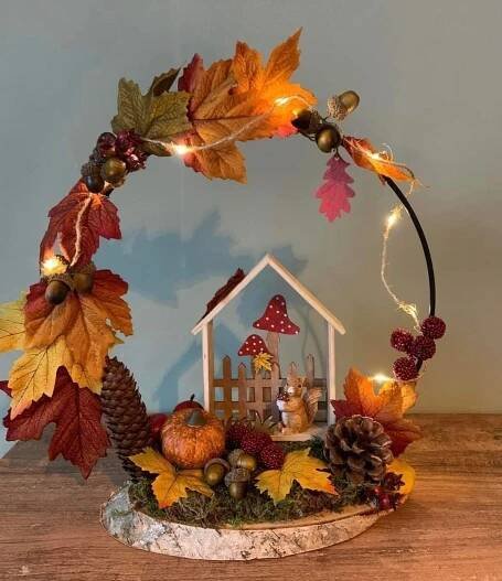 Pin de Doina Barbalat en Idei de încercat | Diy decoración de otoño, Decoración de halloween, Manualidades de otoño para niños