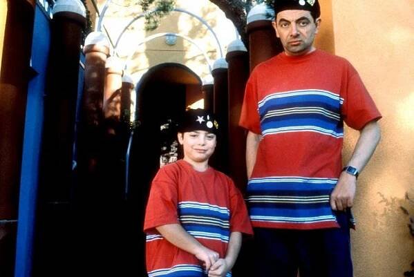 Mr. Bean: Největší filmová katastrofa - Z filmu - Andrew Lawrence, Rowan Atkinson