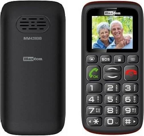 MaxCom MM428 Dual SIM Black/Red