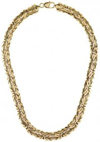 Necklace 14K Byzantine Chain Necklace