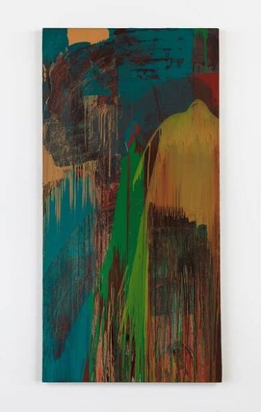 Early David Reed at Gagosian