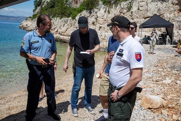 Policie Hvar - Povídka - Z natáčení - Bořek Slezáček, Tomáš Pavlíček
