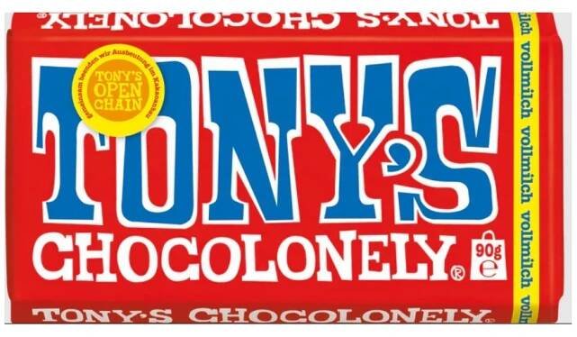 Tony's Chocolonely mléčná čokoláda 90 g od 50 Kč - Heureka.cz