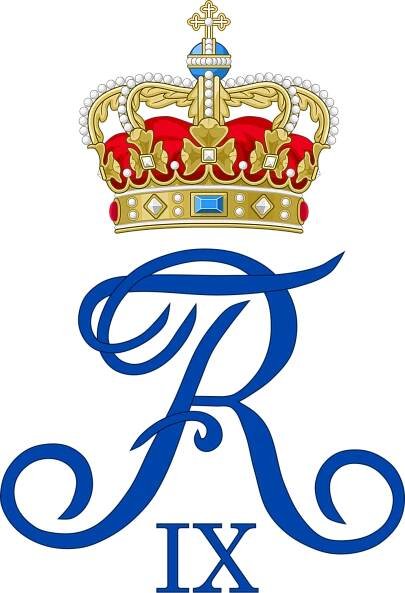 Soubor:Royal Monogram of King Frederik IX of Denmark.svg – Wikipedie