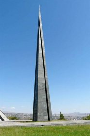 Solemn Armenian Genocide Memorial Obelisk Wallpaper