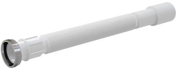 Flexi dopojení, sifon ke dřezu 6/4" x 40mm, kovová matka