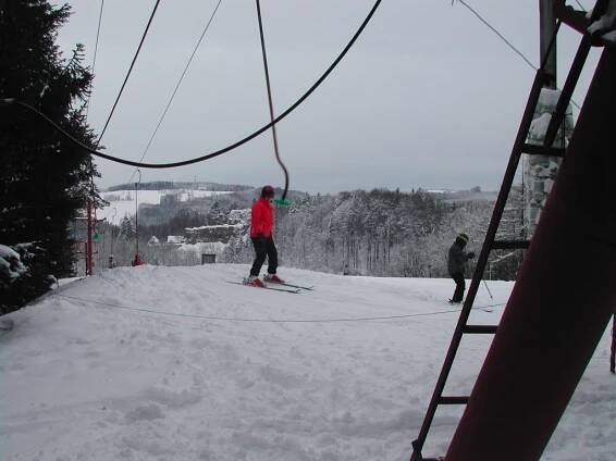 Ski areál Nový Hrádek - Panská Stráň - informace a mapa