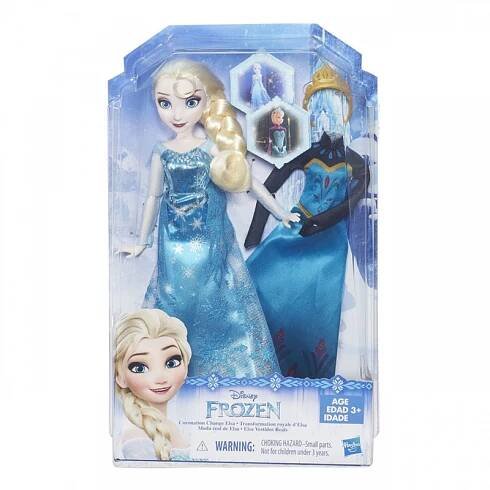 Frozen PANENKA S NÁHRADNÍMI ŠATY ASST