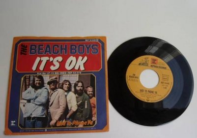 SP (Singl)  THE BEACH BOYS - IT'S OK - LP / Vinylové desky