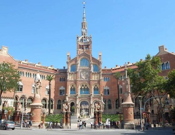 Barcelona's Massive Art Nouveau Hospital - Atlas Obscura
