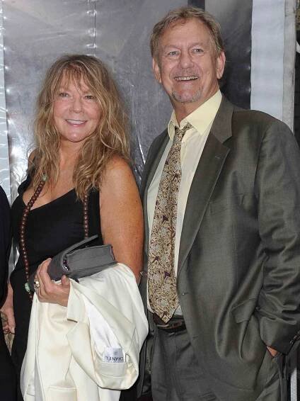 Elaine Lively and Ernie Lively at the "Cafe Society" Premiere in 2016