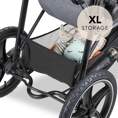 Hauck Runner 2 Sporťák CZ Edice - Melange Grey