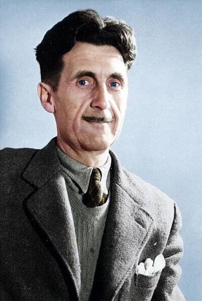Essayist and novelist George Orwell in 1940.